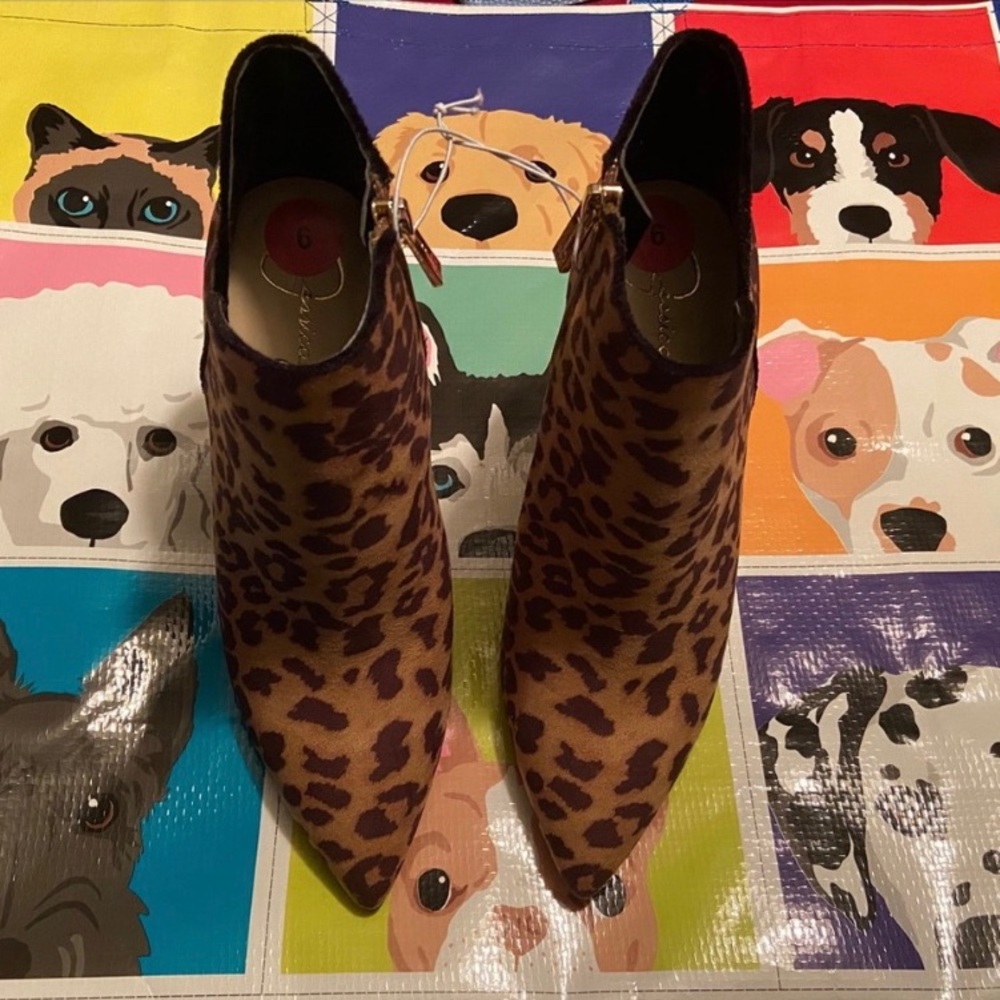 - Jessica Simpson Cheetah Stiletto Boots NWOT No further price reductions